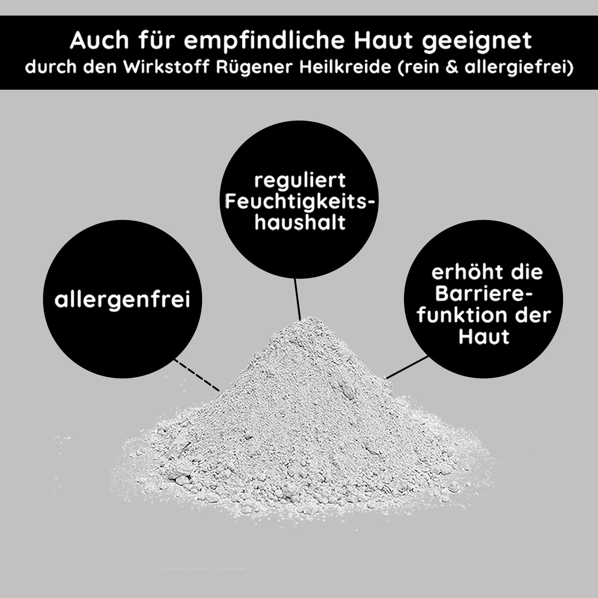 Маска для лица Mineral Mask 50 мл Матирующая маска для лица Die Inhaltsstoffe der Mineralmaske heben die Vorteile von Rügener Heilerde für empfindliche Haut hervor, regulieren den Feuchtigkeitshaushalt und stärken die Barrierefunktion der Haut.