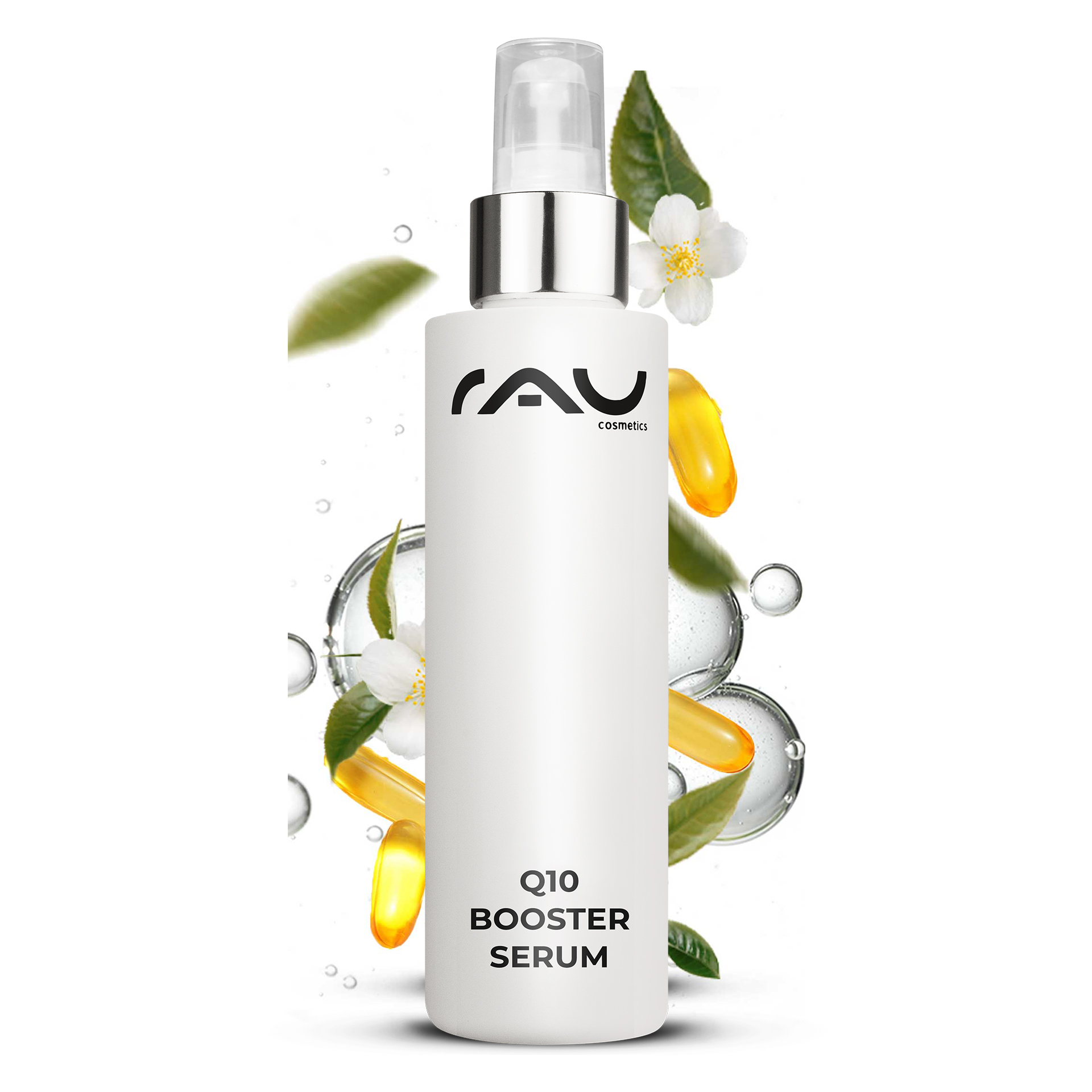 Сыворотка Q10 Booster Serum 100 мл - с гиалуроном, Q10 и лецитином Flasche, Kosmetik, Parfüm, Lotion