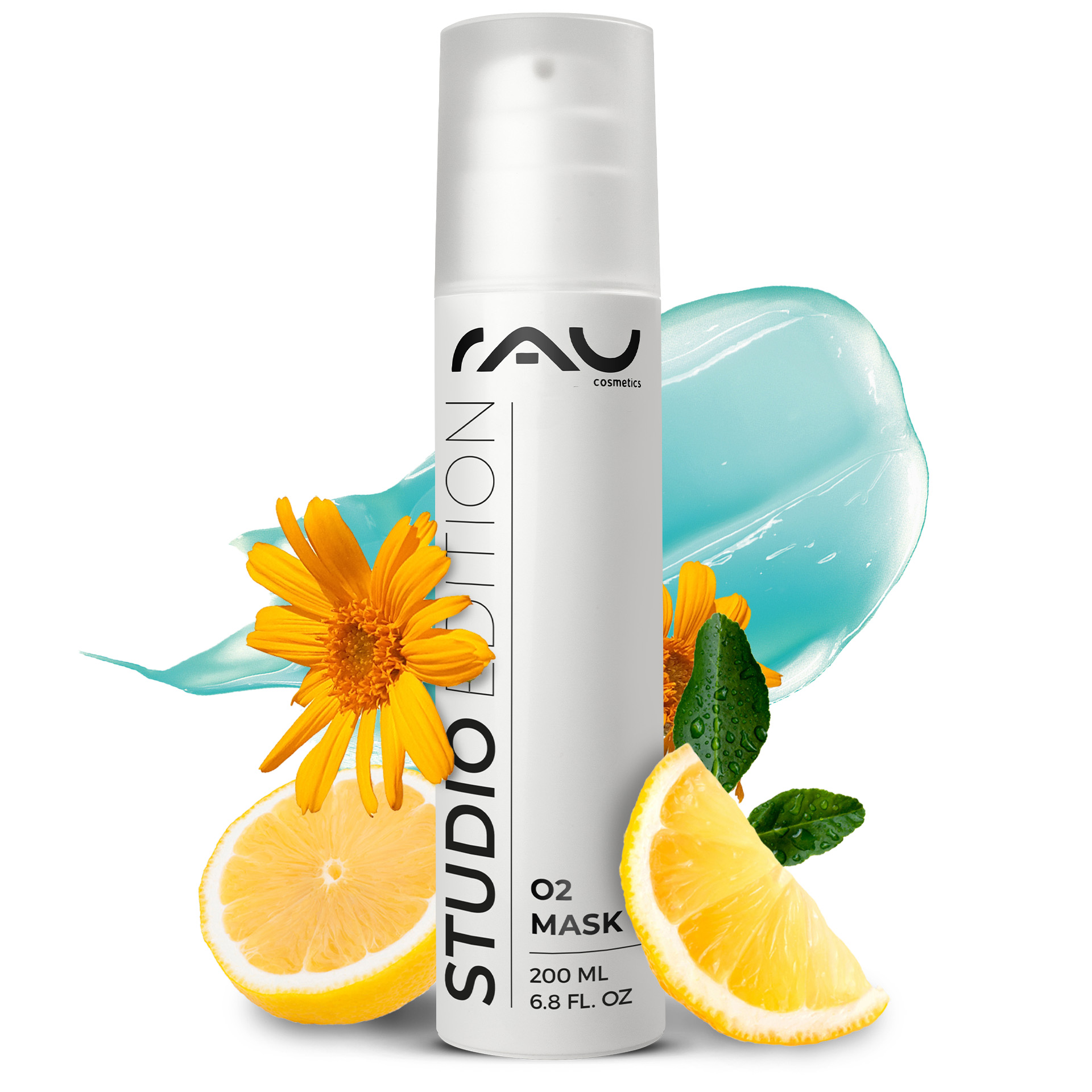 O2 Mask 200 мл ароматизированная маска с алоэ вера и гинкго Kräuterig, Pflanze, Zitrusfrüchte, Obst, Produzieren