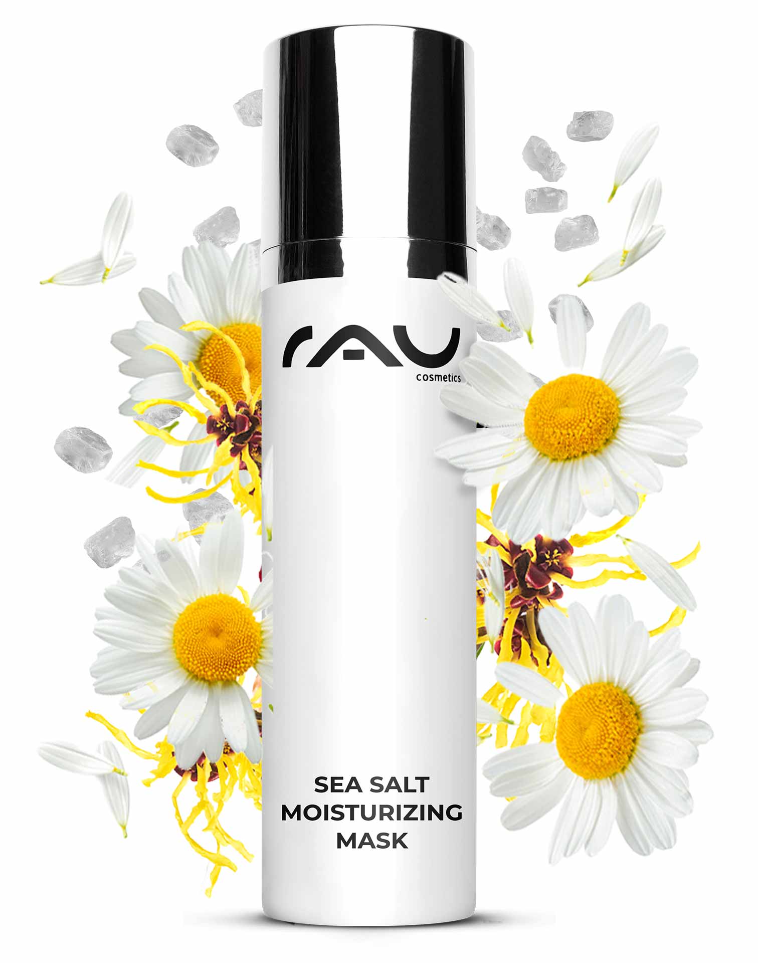 RAU Sea Salt Moisturizing Mask 50 ml - приятная маска для лица с ценной морской солью и ПГА