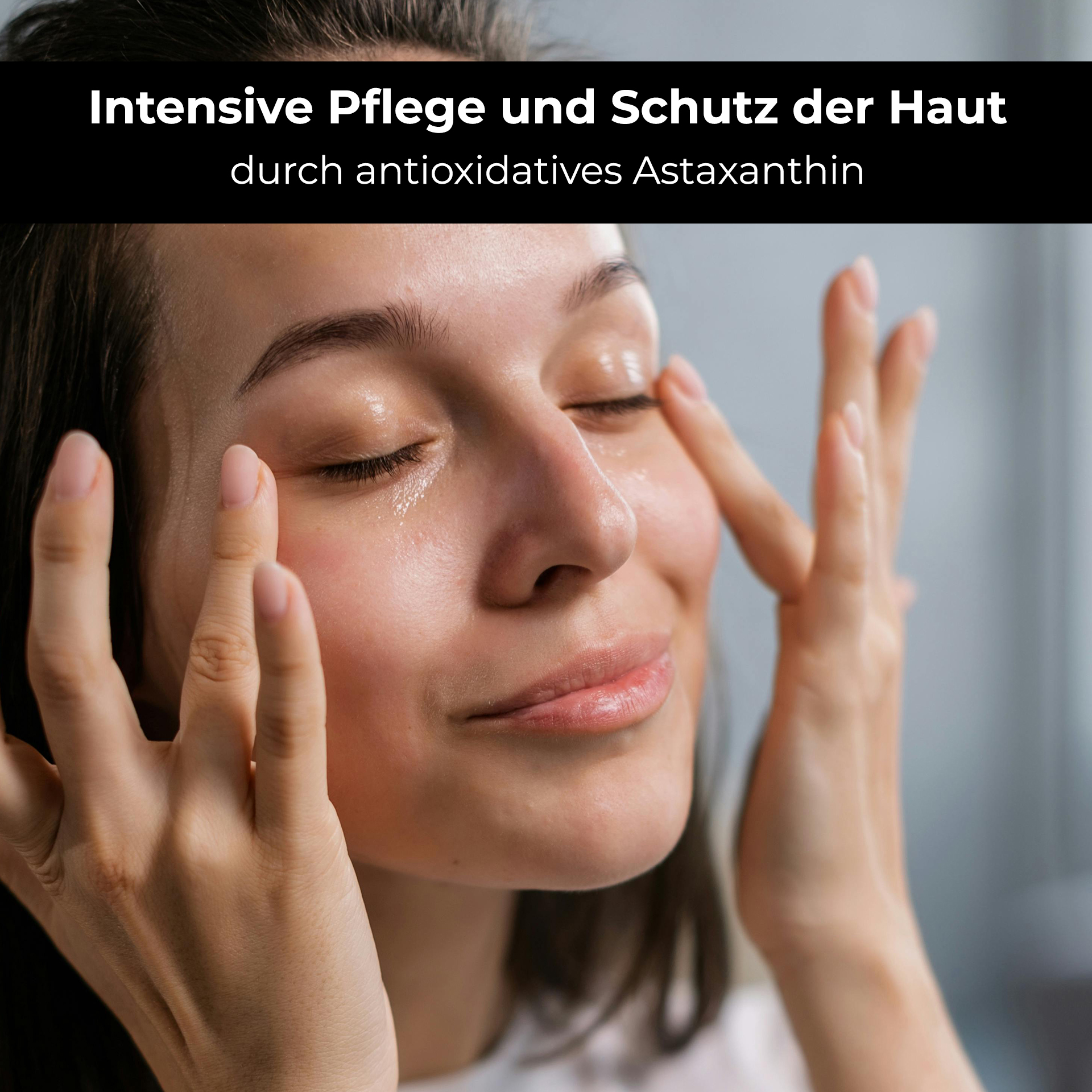 Astaxanthin & Almond Face Oil 100 ml Erwachsener, Weiblich, Person, Frau, Kopf